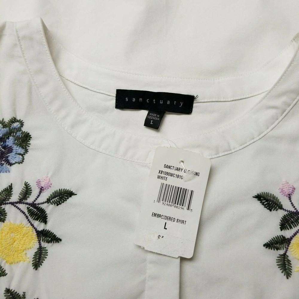 Sanctuary Spring Danni Embroidered Button-Down Top_8